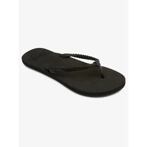 Roxy Women's Costas Slip-On Flip-Flops, Black 3 Size 9M